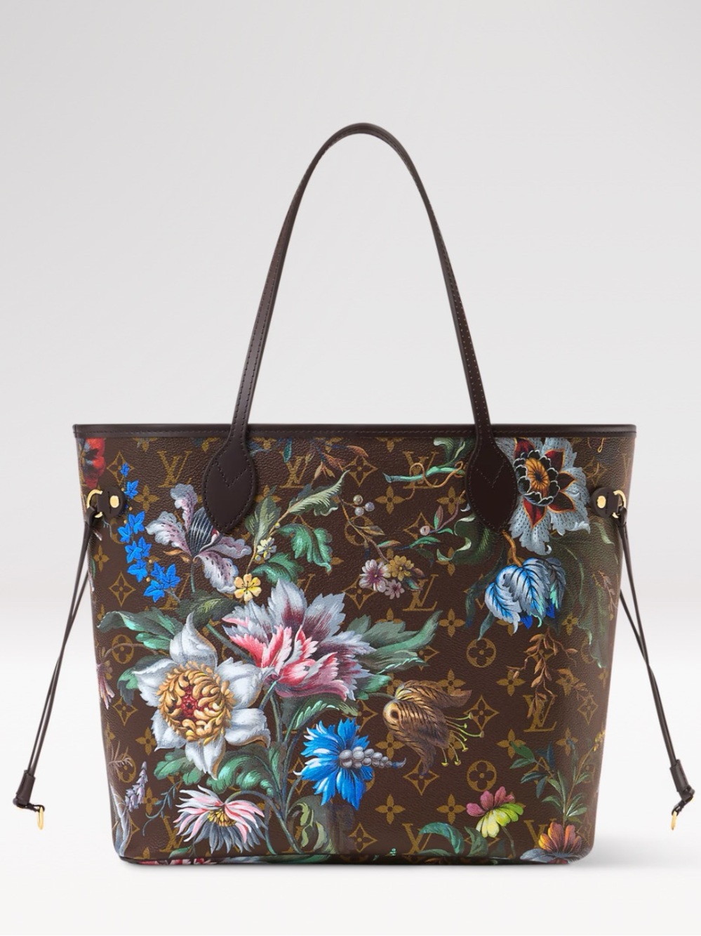 Louis Vuitton Neverfull MM monogram Eden Garden limited edition tote bag - Picture 3 of 6